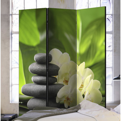 Makhzane Solid Wood Folding Room Divider