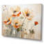 Beige «Poppy Meadow Melody II», art mural coquelicots-97057904-97057913