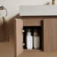 Meuble-lavabo mural de 30 po avec dessus en pierre frittée et lavabo encastré en céramique Muri-128868422-128868424-128970741