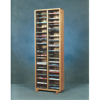 Insert-Style Wooden DVD Rack - 10W Series by Rebrilliant