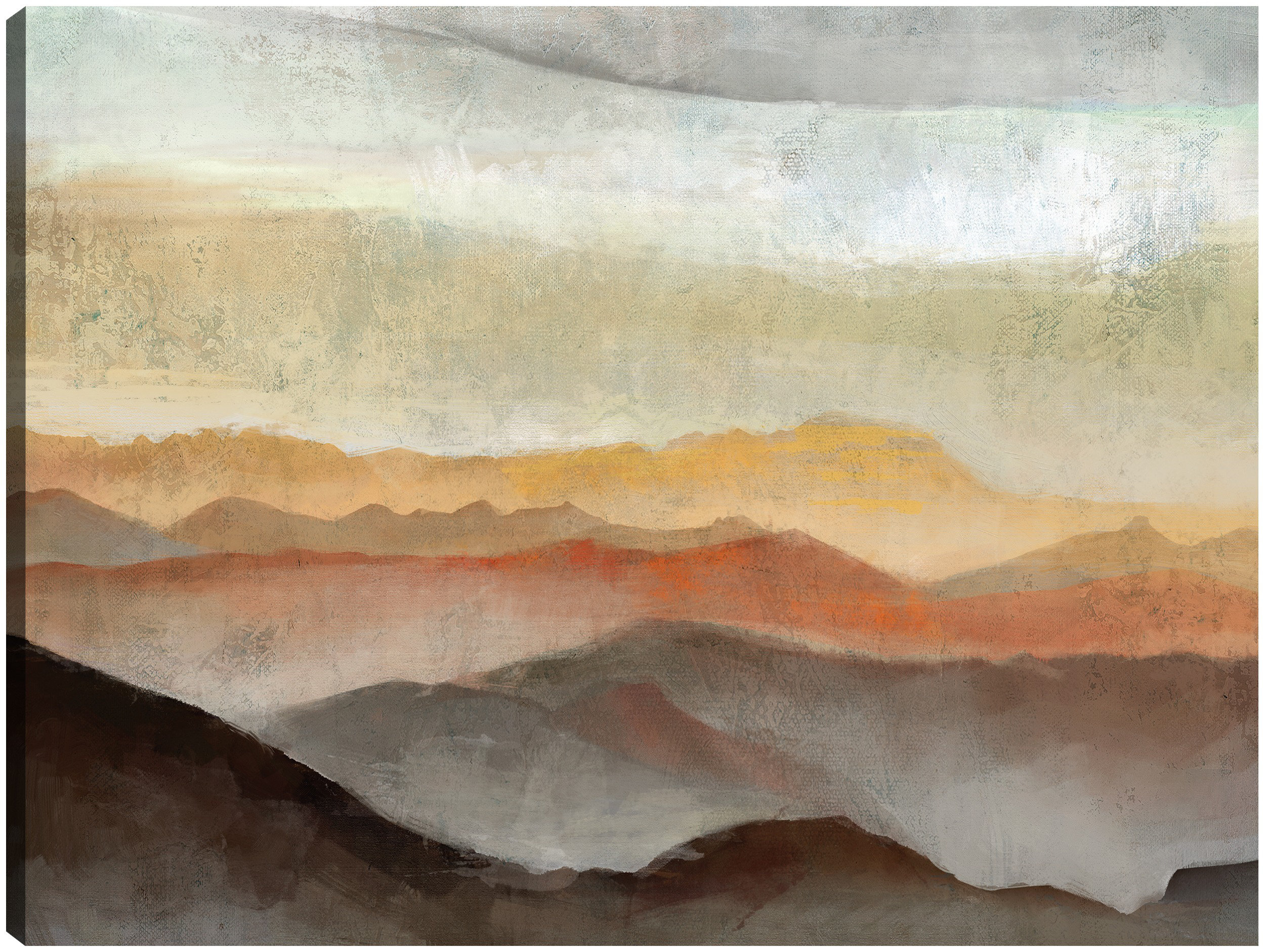 Millwood Pines Layered View II by Studio Arts Canvas Art Print | Wayfair