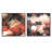 Light Red Torii Gate Japanese Pattern - Abstract Landscapes Square Collage Set Of 2-101862765-101862766