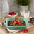 Starfrit® 8-In. Silicone Square Cake Pan With Integrated Metal Frame