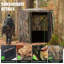 Store de chasse pour 3 à 4 personnes avec porte magnétique pleine ouverture 71 po x L 71 po x H 80 po avec sac de rangement