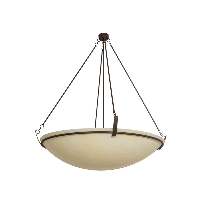 Luminaire suspendu unique à 8 lumières Covina, 60" W