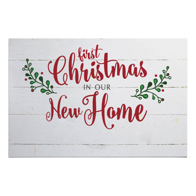 Cestar Non-Slip Christmas Doormat