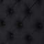 Tête de lit tapissier gris anthracite pour grand lit, ton grand contemporain tendance-130155386