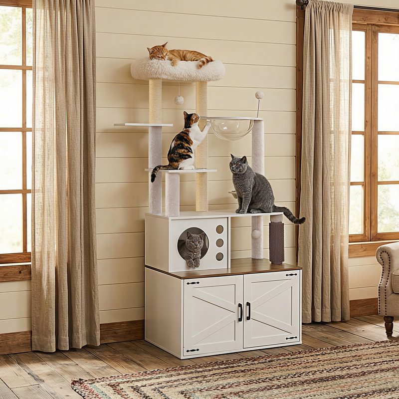 Heavy-Duty Cat Tree for Large Cats