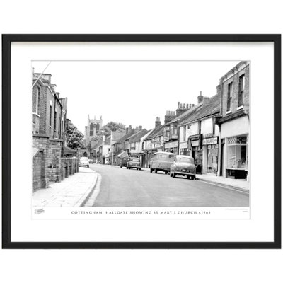 Cottingham, Hallgate Showing St Mary's Church C1965 by Francis Frith - Single Picture Frame Print