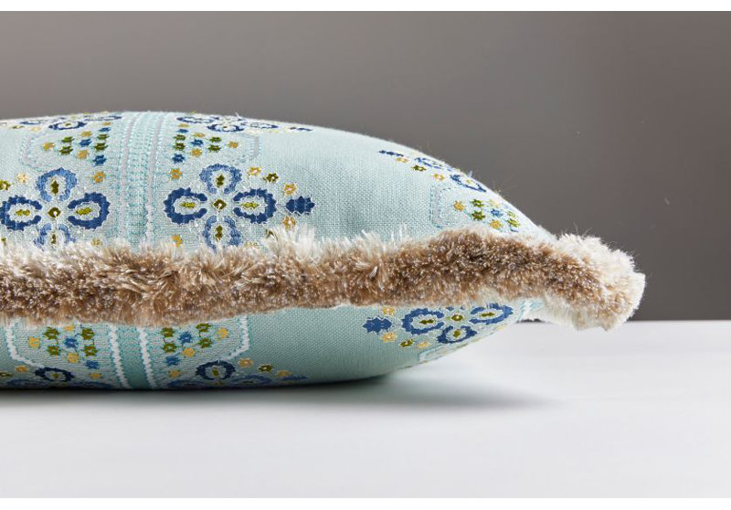 Folklore Square Pillow Cover & Insert