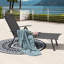 Chaise longue inclinable 55,91 po Haddie