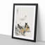 Two Japanese Greenfinch Birds by Numata Kashu - Picture Frame Painting Print-55777786-55777789