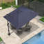 Parasol d'extérieur rond en aluminium avec base en acier Regelinde-1418162998-1453079300
