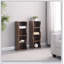 Bibliothèque ultra mince à 8 couches avec bordure ondulée, idéale pour le bureau à domicile et le rangement multifonctionnel-130603098