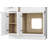 Disar 45'' Single Bathroom Vanity With Left Tall Linen Cabinet Dovetail Solid Wood Drawer Base Only-111379334