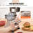 VEVOR Stainless Steel Manual Burger Maker