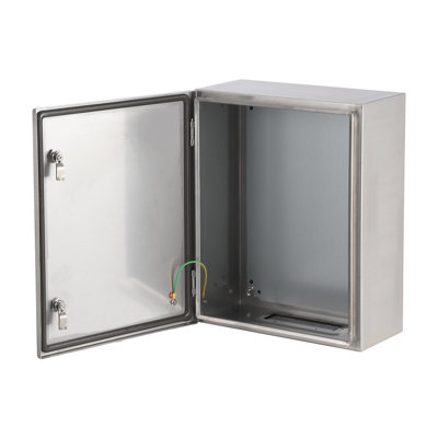 Outdoor Electrical Box, IP66 Waterproof, 20x16x8 Inches Stainless Steel Electrical Junction Box with Mounting Plate, Perfect for Indoor and Outdoor Projects