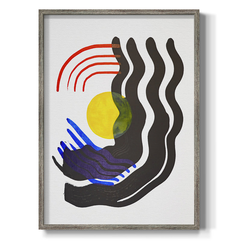 Shifting III, reproduction encadrée - bois massif, H 11 po x l 9 po