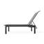 Chaise longue sans accoudoirs empilable en polymère avec accoudoirs Leeward-31923933-31923928
