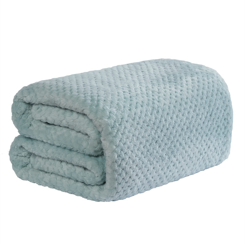 Throw Blanket, European Double (140 x 200cm), Blue