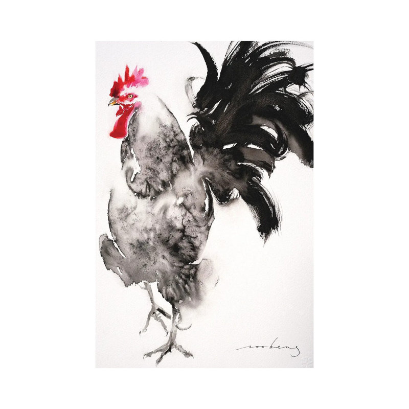 Out For A Feed III by Soo Beng Lim - Wrapped Canvas Gallery-Wrapped Canvas Giclée