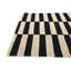 Tapis noir et blanc Jessen