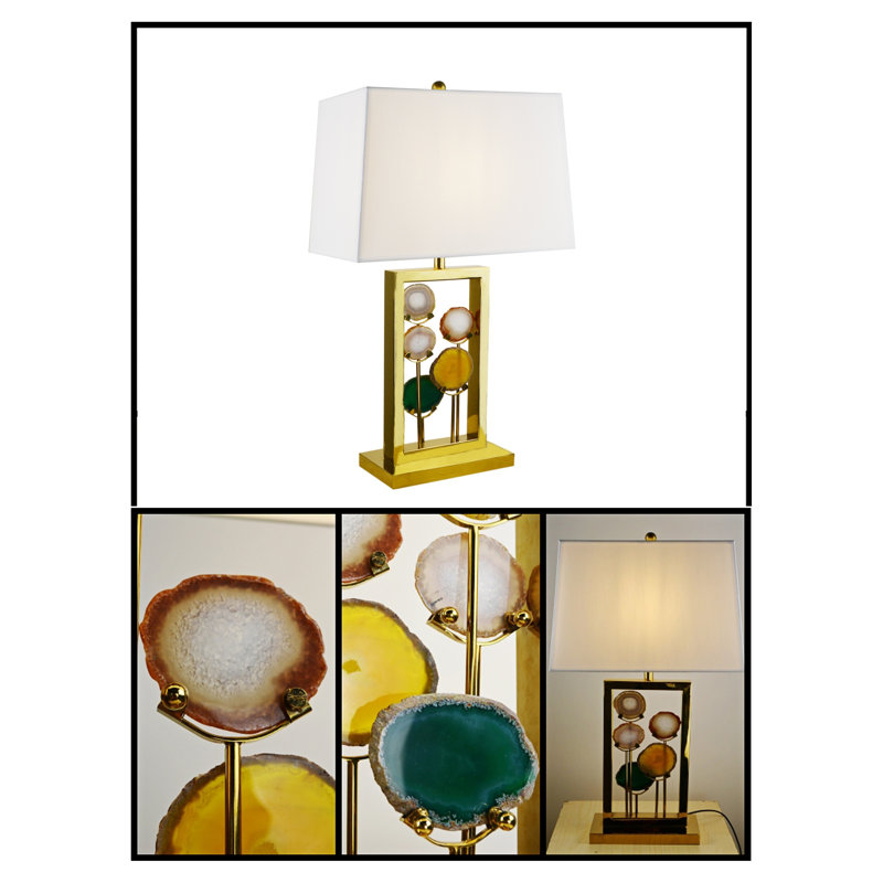25.94" Gold Table Lamp