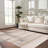 Dera Striped Abstract Beige Area Rug-646890483
