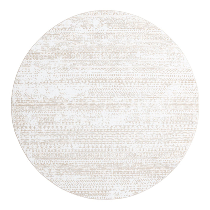 Ardussi Abstract Indoor Rug, Round 7'10"