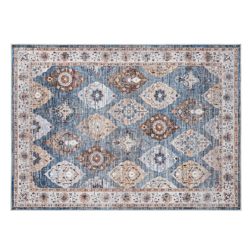 Washable Non-Slip Area Rug, Rectangle 5' x 7'