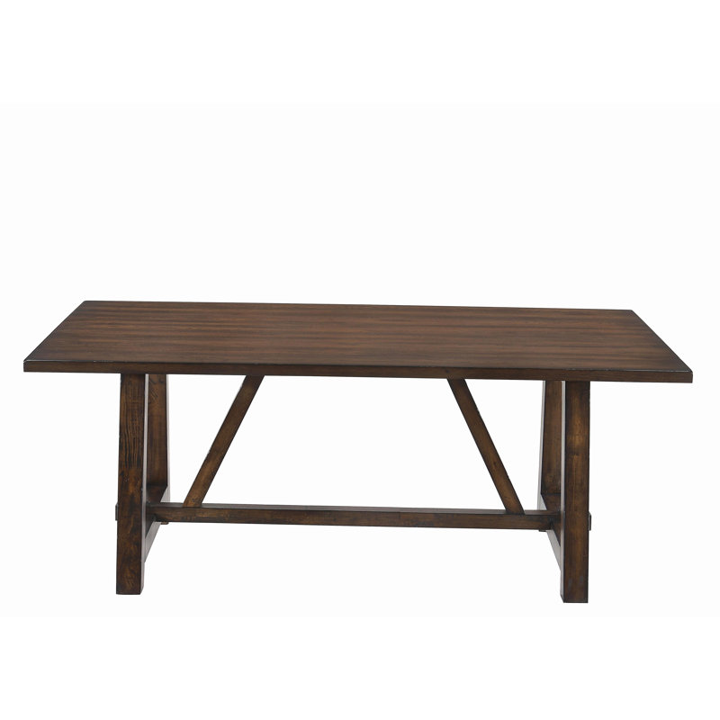 Kaelyn Dark Oak Finish Dining Table