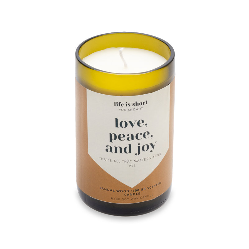 Scented Jar Candle, 14" x 8"