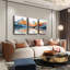 3 Piece Wrapped Canvas Print-524265883