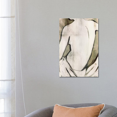 Nude Sepia II by PI Studio - Wrapped Canvas Print