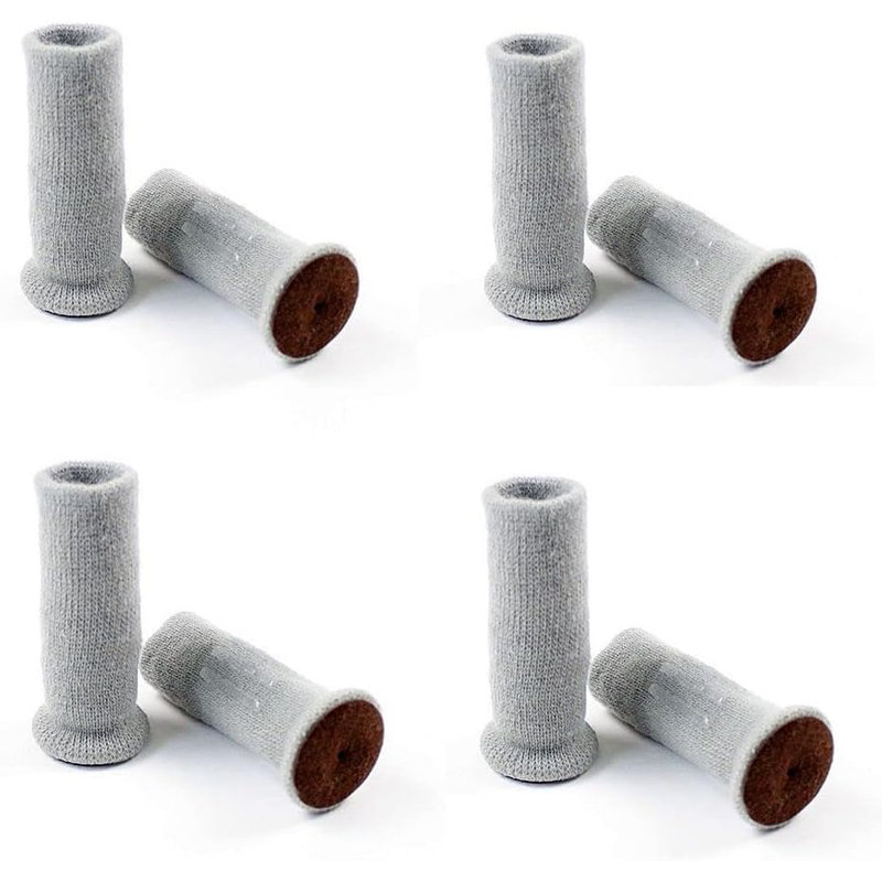 Quincaillerie de protection de plancher pour chaise, Gris