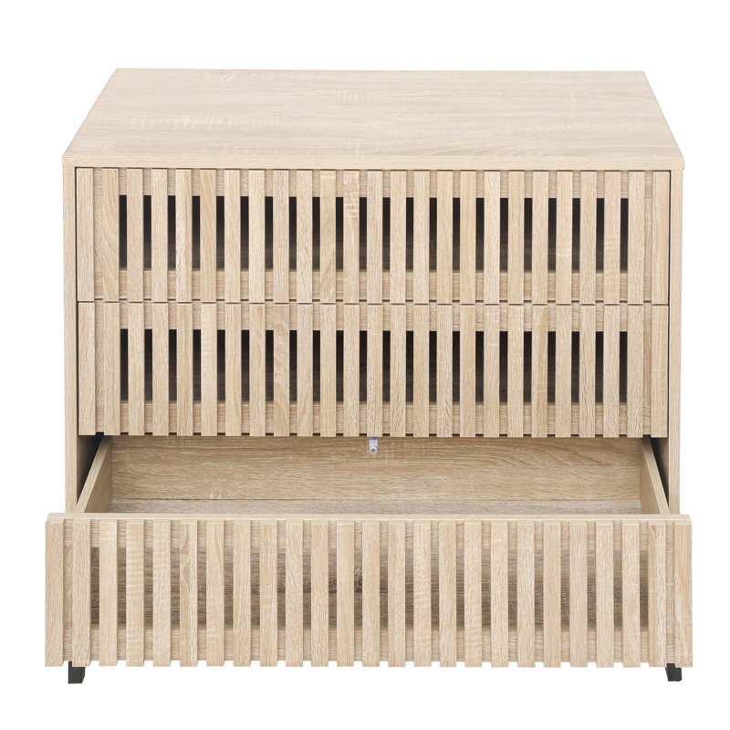 Commode 3 tiroirs Niquan