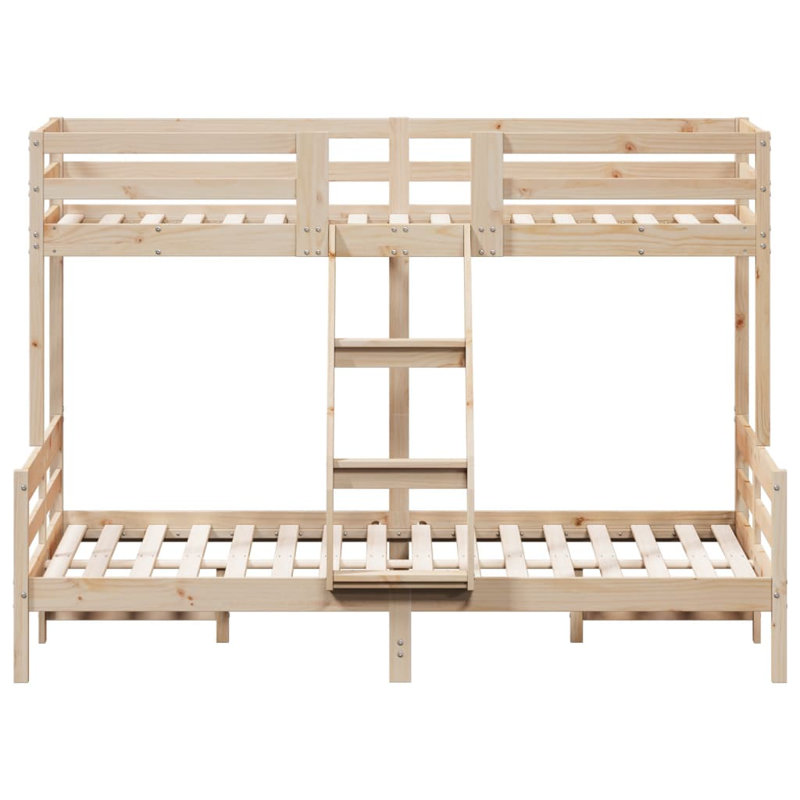 Wirrindela Solid Wood Bed, Double (4'), Brown