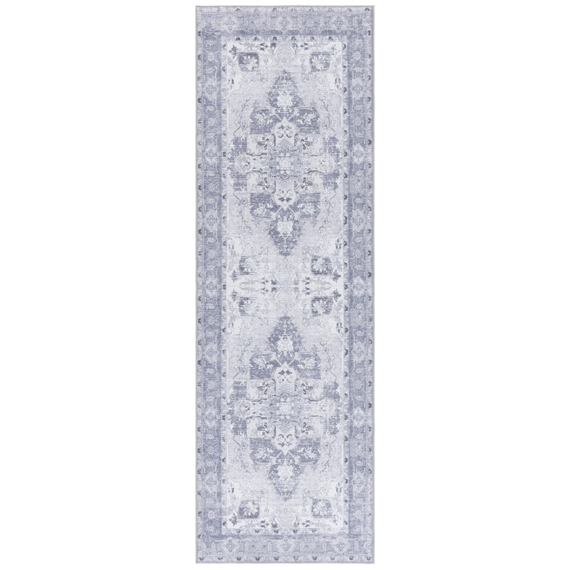 Shaelan Performance Machine Washable Oriental Rug, Runner 2'6" x 8'