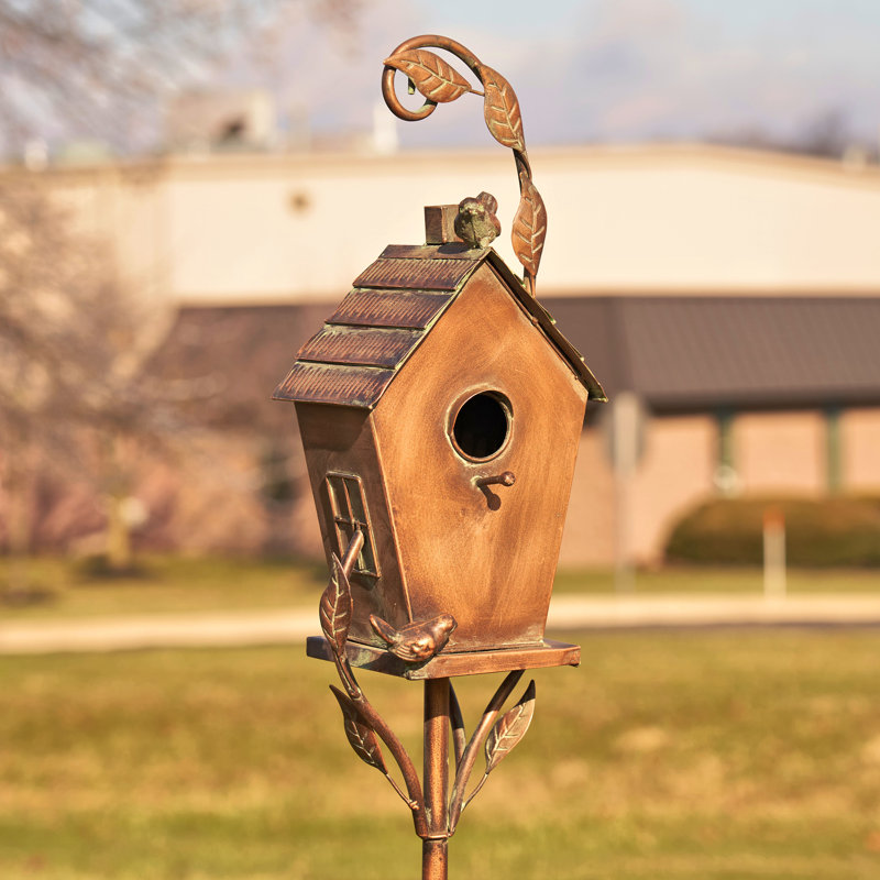 Kona 70'' H x 7.5'' W x 7'' D Freestanding Birdhouse