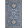 Greer Hand Tufted Wool Floral/Oriental Area Rug in Denim/Brown/Cream/Tan/Teal
