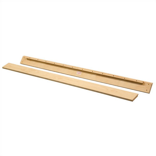 Twin/Full Size Conversion Kit Bed Rails, Honey Oak