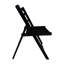 Chaise pliante polyvalente en bois massif pour 4 personnes - pour différents environnements-1582275411