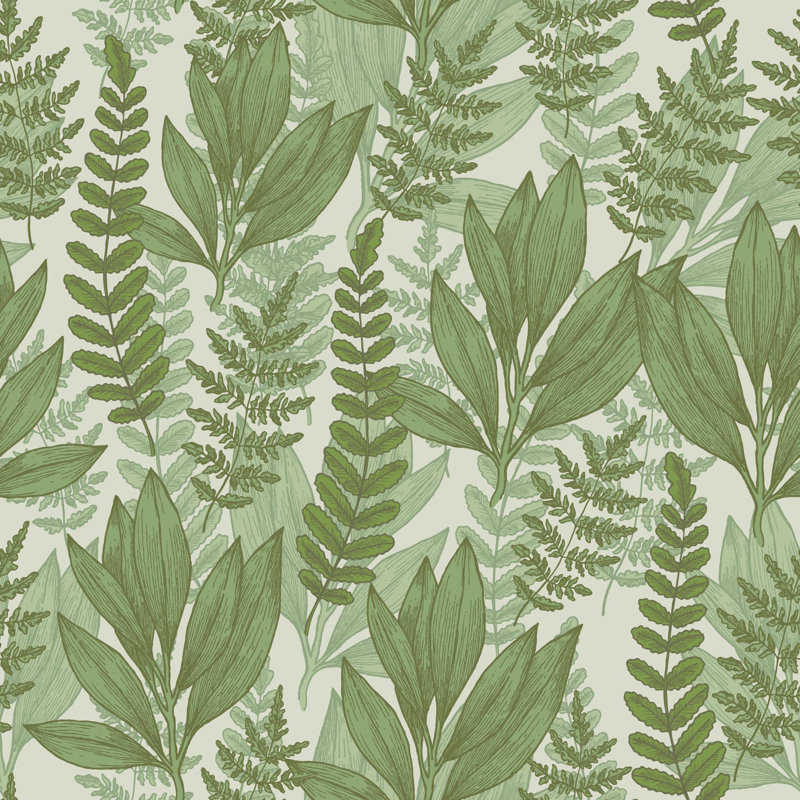 Beaubien Matte Wall Mural, 250cm W x 200cm L