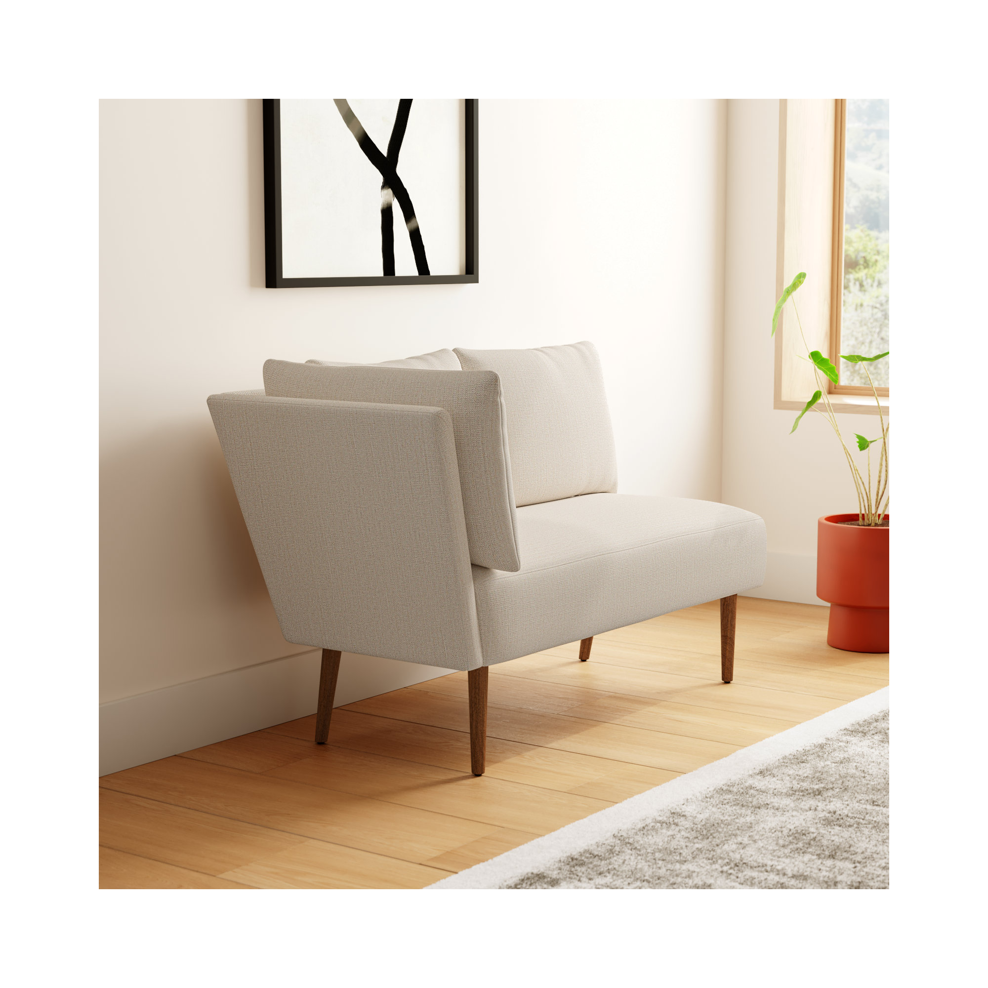 Nalaya Bench, Cream
