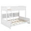 Lit simple superposé au-dessus de grand lit simple avec armoires et port USB-2121917496