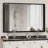 40X30inch Glossy Bathroom Mirror, Rectangle Vanity Mirror