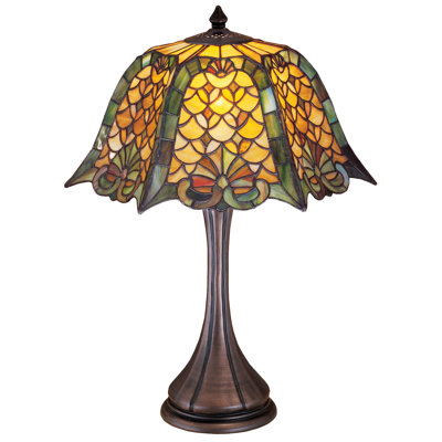 Meyda Tiffany & Stained Glass Table Lamp