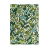 Tree Tops Hand Tufted Floral Area Rug