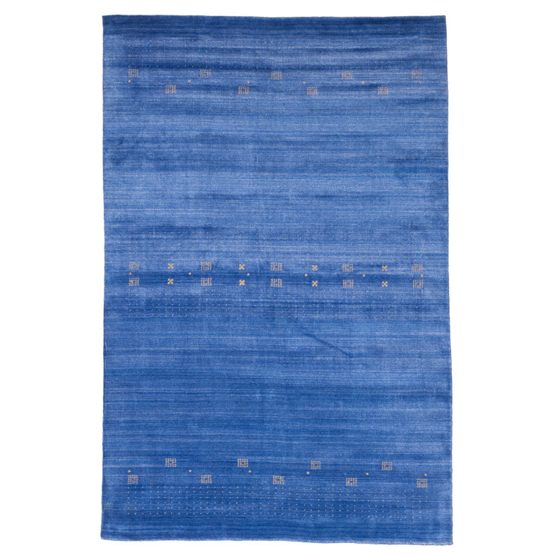 Indo Gabbeh Blue Rug 5'11" x 8'11"