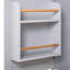 Rolling Kitchen Island With Storage, Kitchen Cart With Rubber Wood Top-1530149032